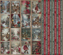 Double-sided scrapbooking paper set Nostalgic Christmas 12"x12", 10 sheets - 12