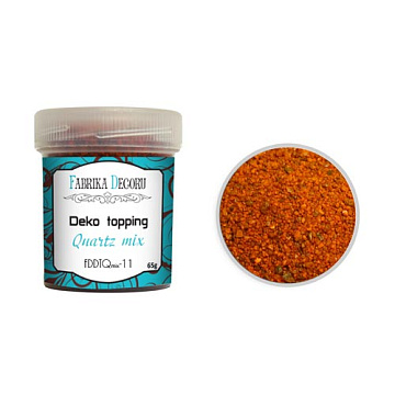 Deco-topping quartz mix Fire Opal 40 ml