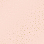 Sheet of single-sided paper with gold foil embossing, pattern Golden Drops Peach, 12"x12"