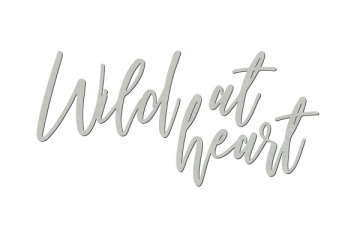 Chipboard "Wild at heart" #432 - 2