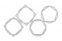 Spanplatten-Set "Rahmen - Geometrie 1" #374