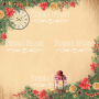 Blatt doppelseitiges Papier für Scrapbooking Our warm Christmas #59-01 12"x12"