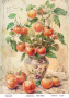 Decoupage card #0682, 21x29,7 cm