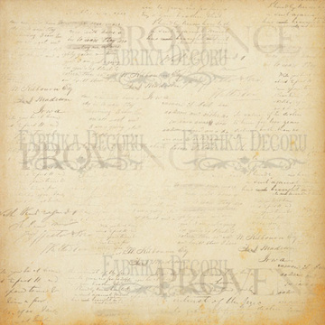 Sheet of double-sided paper for scrapbooking Lavender Provence #22-01 12"x12" - 2