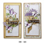 chocolate holder craft kit “lavender charm” (2 pcs)