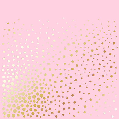лист односторонней бумаги с фольгированием, дизайн golden maxi drops pink, 30,5см х 30,5см