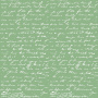Arkusz papieru jednostronnego wytłaczanego srebrną folią, wzór  Silver Text Avocado 12"x12"