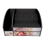 Desktop organizer for papers, stationery and writing supplies - 6