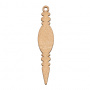 Blank for decoration "New year tree toy 1, #432