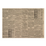 Set of one-sided kraft paper for scrapbooking Newspaper advertisement 16,5’’x11,5’’, 10 sheets - 6