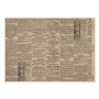 Zestaw jednostronnego kraftowego papieru do scrapbookingu Newspaper advertisement 42x29,7 cm, 10 arkuszy 