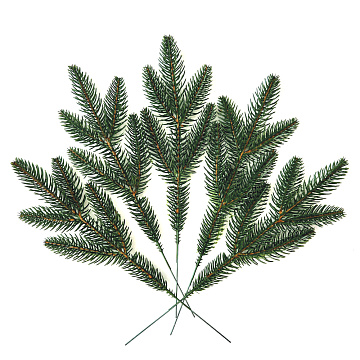 Set of artificial Christmas tree branches Green maxi 5 pcs