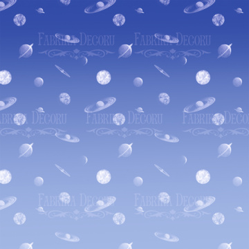 Sheet of double-sided paper for scrapbooking Mystical space #41-01 12"x12" - 2