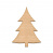  Art board Pine tree 18х25 cm