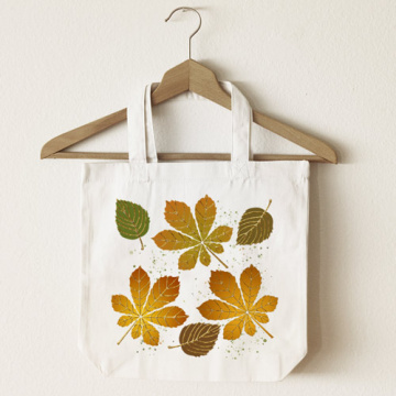 Stencil reusable, 15 cm x 20 cm Autumn leaves 2 #456 - 2