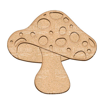  Art board Mushroom 30х28 cm