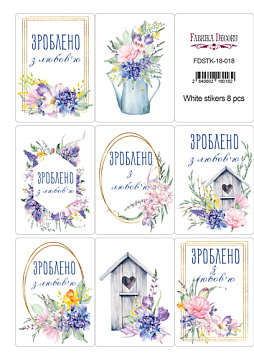 Set of stickers for journaling and planners #18-018