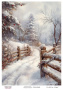 Decoupage-Karte #0632, 21x29,7 cm