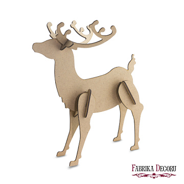 Blank for decoration "Christmas deer-2" #115