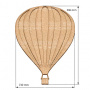 Артборд Воздушный шар 23х30 см
