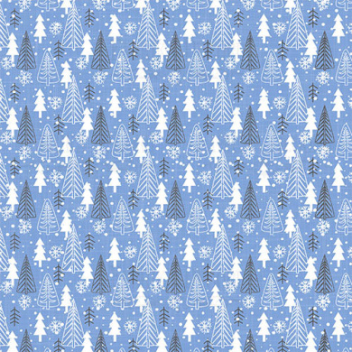 лист двусторонней бумаги для скрапбукинга huge winter #19-03 30,5х30,5 см - 2