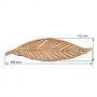  Art board Willow leaf 10,5х40 cm - 0