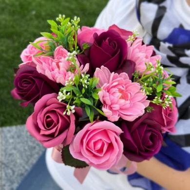 flower arrangement  ‘enigma’, 250 x 250 x 260 mm - 2