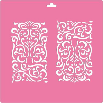 трафарет для мебели многоразовый, узор #190 - 2