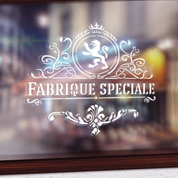 Stencil for decoration XL size (30*30cm), Family coat of arms #074 - 2