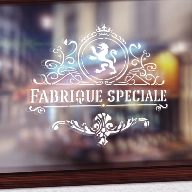 трафарет многоразовый xl (30х30см), фамильный герб #074 фабрика декору - 2