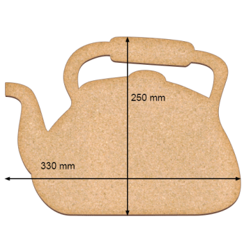 Art board Kettle, 33cm х 25cm - 2