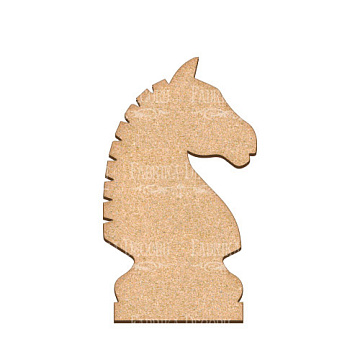  Art board Knight chess piece 11,5х20 cm