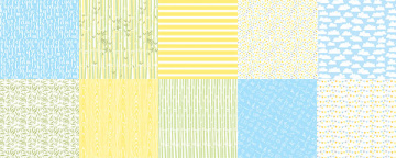 Double-sided scrapbooking paper set My little panda boy 8"x8" 10 sheets - 2