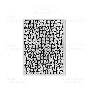 Набор силиконовых штампов #85 Фоновый- кожа рептилии 1 шт