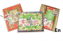 DIY Kit for making up 3 pc "Awaiting Christmas" greeting cards, 12cm x 15cm, #2