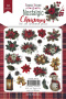 Набор высечек, коллекция Nostalgic Christmas, 58 шт