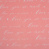 лист крафт бумаги с рисунком надпись love you на коралловом 30х30 см