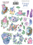 Kit of stickers  Colorful spring #107