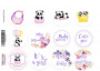 Journaling stickers set #1-014