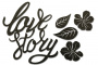 Набор чипбордов Love story 10х15 см #197