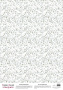 Arkusz kalki z nadrukiem, Deco Vellum, format A3 (11,7" х 16,5"), "Wiosenne gałęzie"