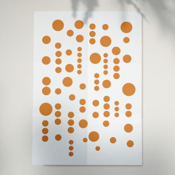 Stencil for crafts 15x20cm "Snow is melting" #010 - 2 Stencil for crafts 15x20cm "Snow is melting" #010 - 2