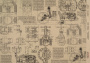 Kraft Decoupage Papier 29,7x21cm, “Scienze antiche”, #0052