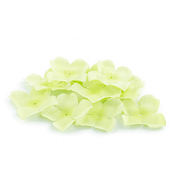 Flowers flat lime 50mm, 10 pcs.