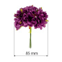 Zestaw kwiatów czereśni, purpura, 6 szt