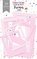 Set of frames №1 Pink 39 pcs
