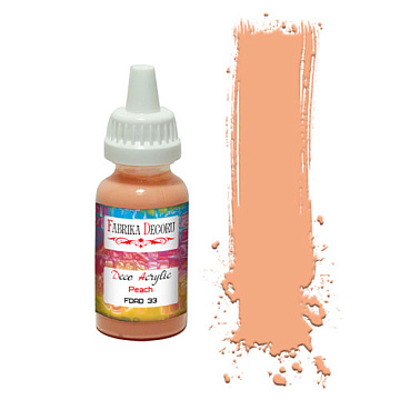Acrylic paint Peach 40 ml