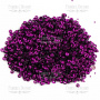 Sequins Round cups, blackberry, #325 - 0