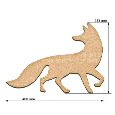 art-board-fox-40-28-5-cm - 2