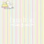 Zestaw papieru do scrapbookingu "Bunny bithday party" 20cm x 20cm